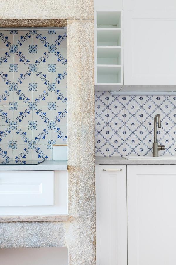 White & Blue Vintage Home In Graca Lisboa المظهر الخارجي الصورة